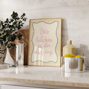 This Kitchen Is for Dancing – Kitchen Wall Art