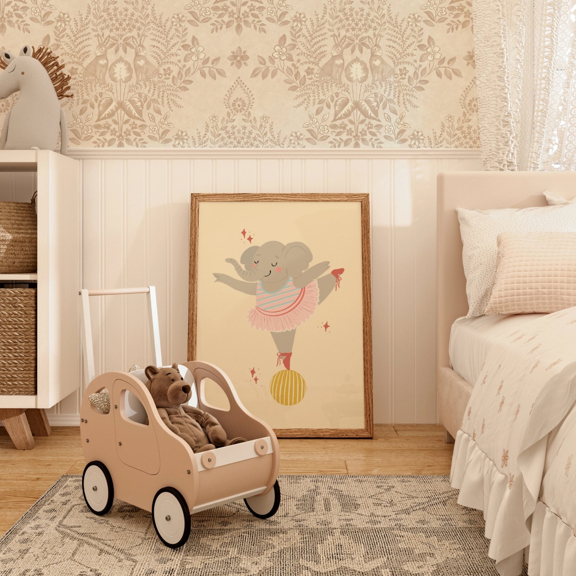 Art mural Ballet Circus