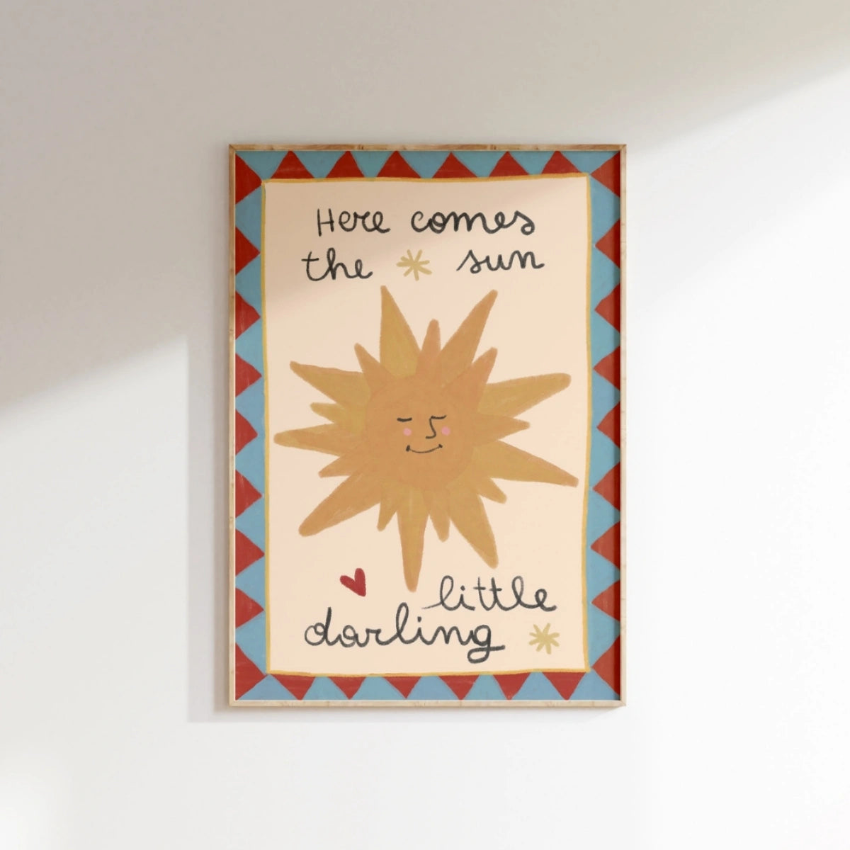 Positive Quote Baby Room Decor, Colorful Kids Decor