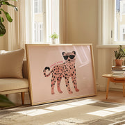 Pink Leopard – Nursery & kids wall art