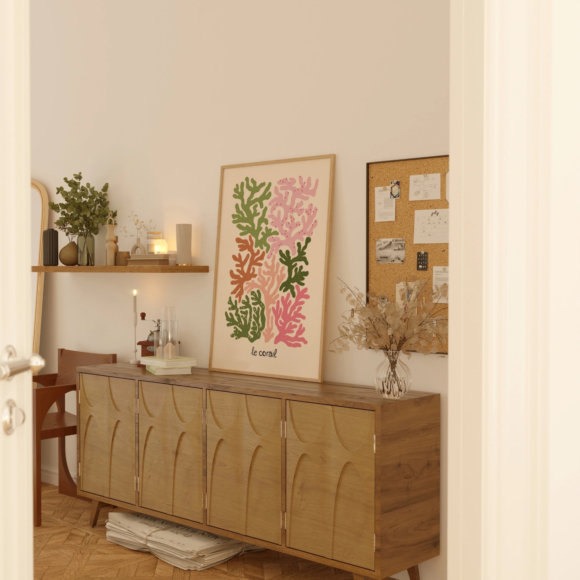 Tropical Seaweed Poster