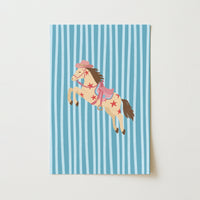 Rodeo Pony Decor Wall Art