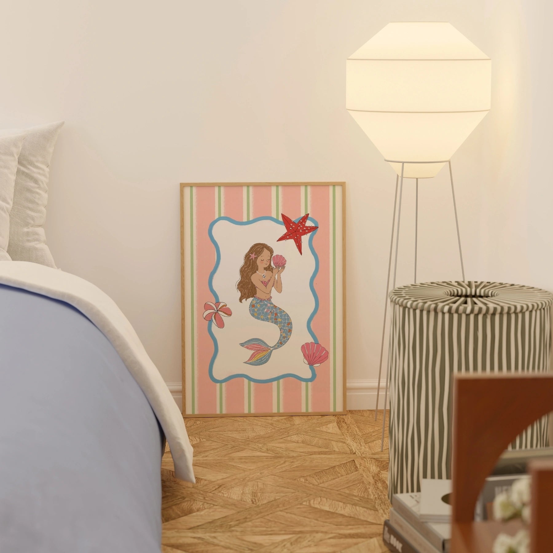 Mermaid Coastal Wall Art