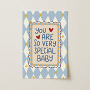 You Are So Very Special Baby Blue – Nursery & Kids Wall Art