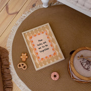 How Lucky Are We To Be Together – Nursery & kids wall art