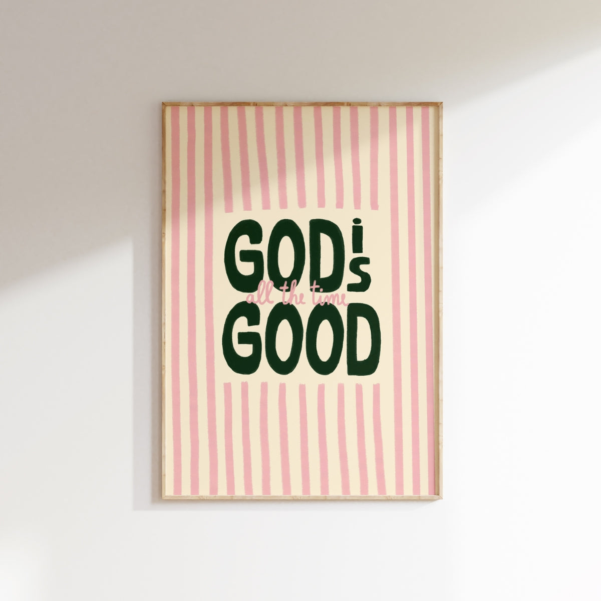 Inspirational Christian Home Print, Christian Wall Decor