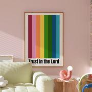 Trust in the Lord – Arte de pared cristiano