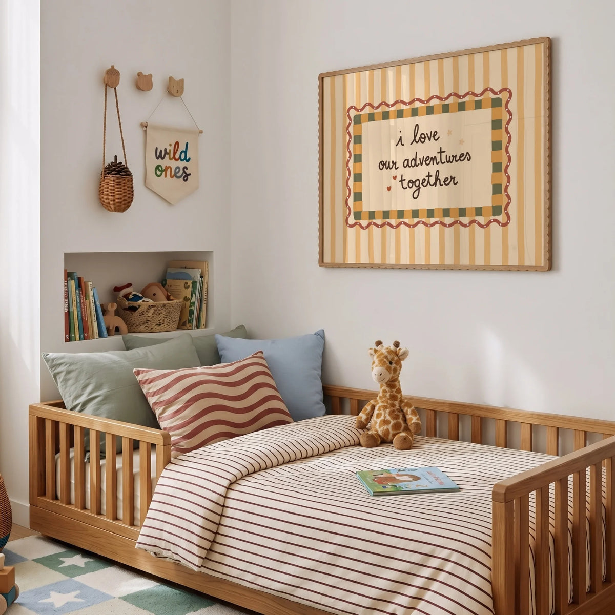 I Love Our Adventures Together – Poster per bambini