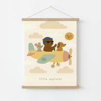 Little Explorer Nursery Print