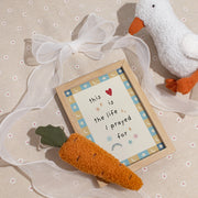 This the life I Prayed for Flowers and Heart - Nursery & Kids Wall Art