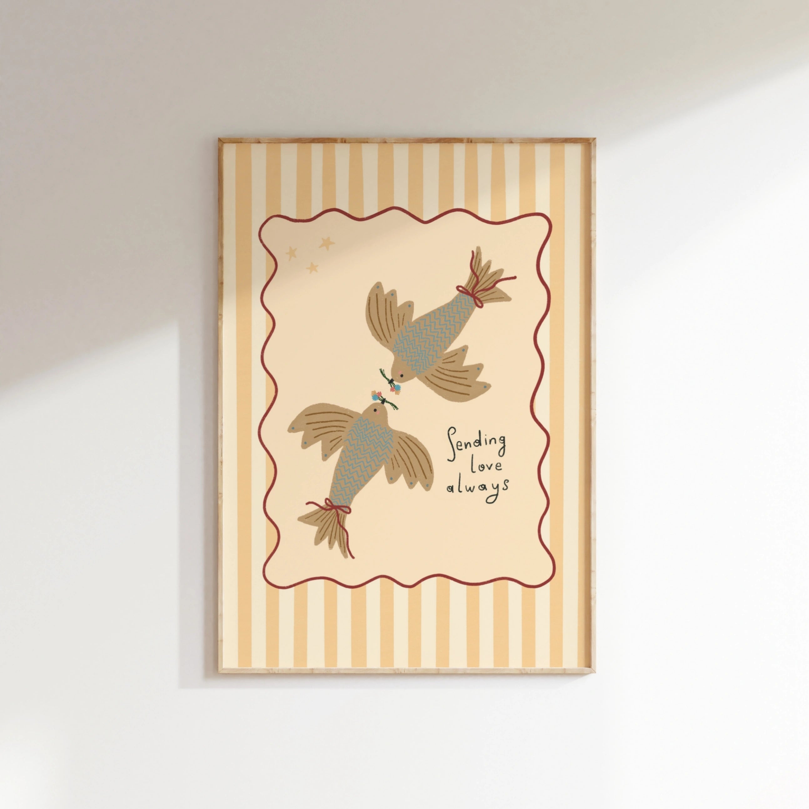 Décoration d'oiseaux pour chambre d'enfant, Décoration vintage pour chambre d'enfant