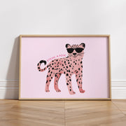 Pink Leopard – Nursery & kids wall art