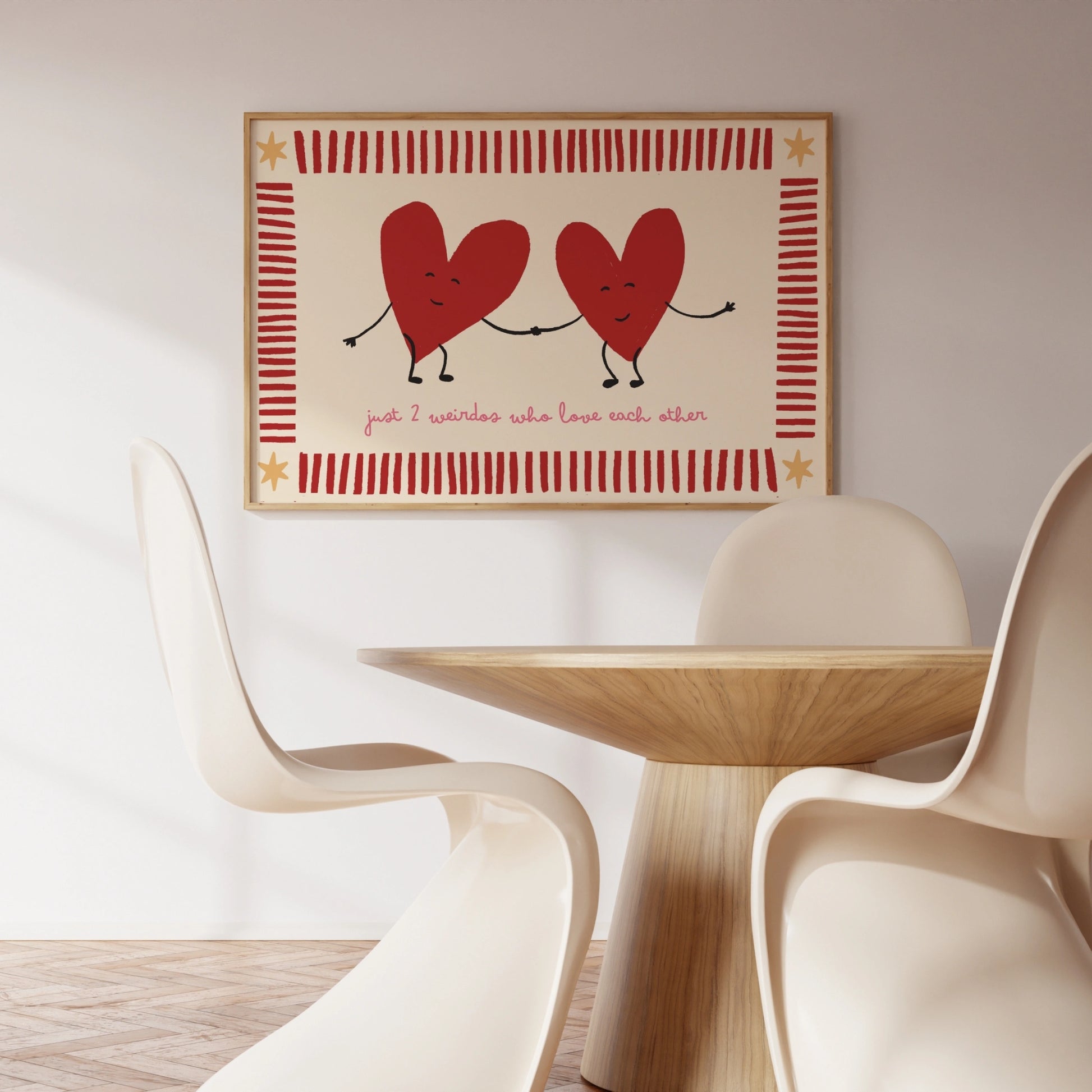 Impression humoristique pour couple amoureux