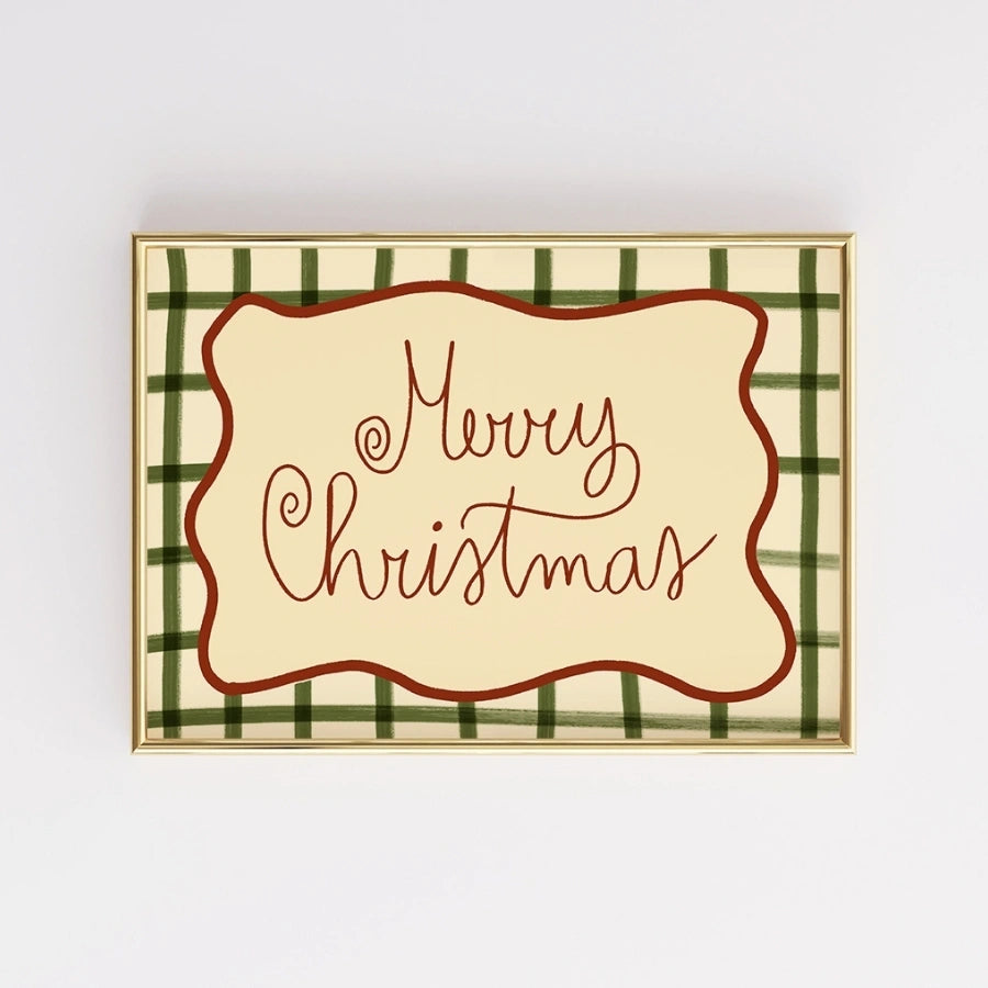 Merry Christmas Wall Art