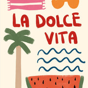 La Dolce Vita - Poster costiero