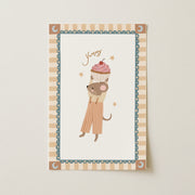 Cupcake Mouse – Nursery & kids wall art