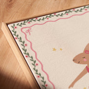 Ballerina Bunny – Nursery & Kids Canvas Wall Art