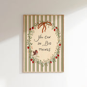 You Can Do Big Things – Nursery & kids wall art