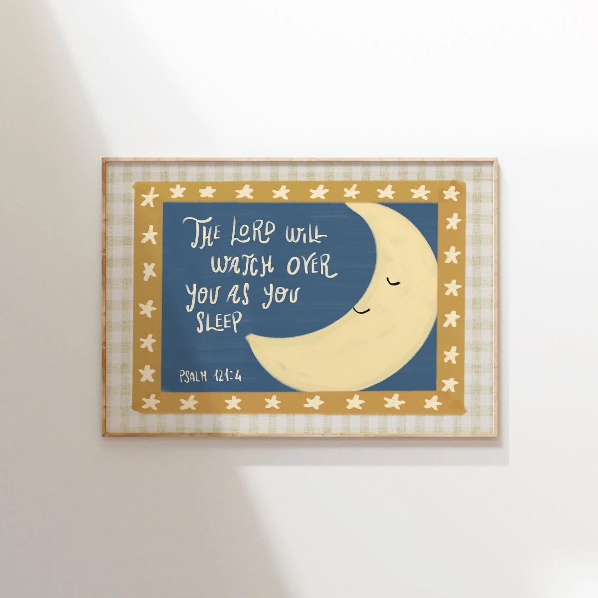 Baby Sleep Christian Decor, Christian Nursery Decor