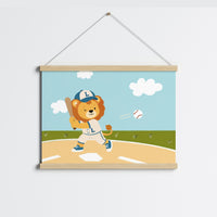 Whimsical Baseball Wall Decor
