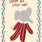 Dream Big Little One – Décoration murale pour chambre d’enfant