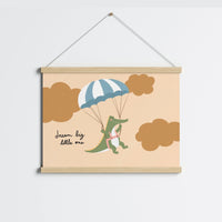 Crocodile Nursery Print