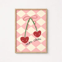 Mon Chéri Nursery Print