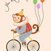 Circus Monkey – Poster per bambini