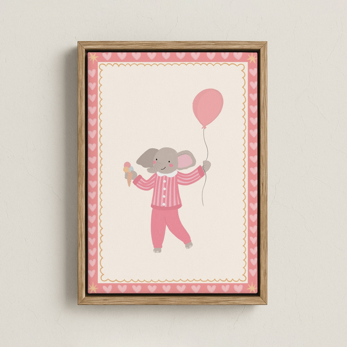Framed canvas