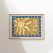 Bible Verse Child of Light - Nursery & Kids Wall Art