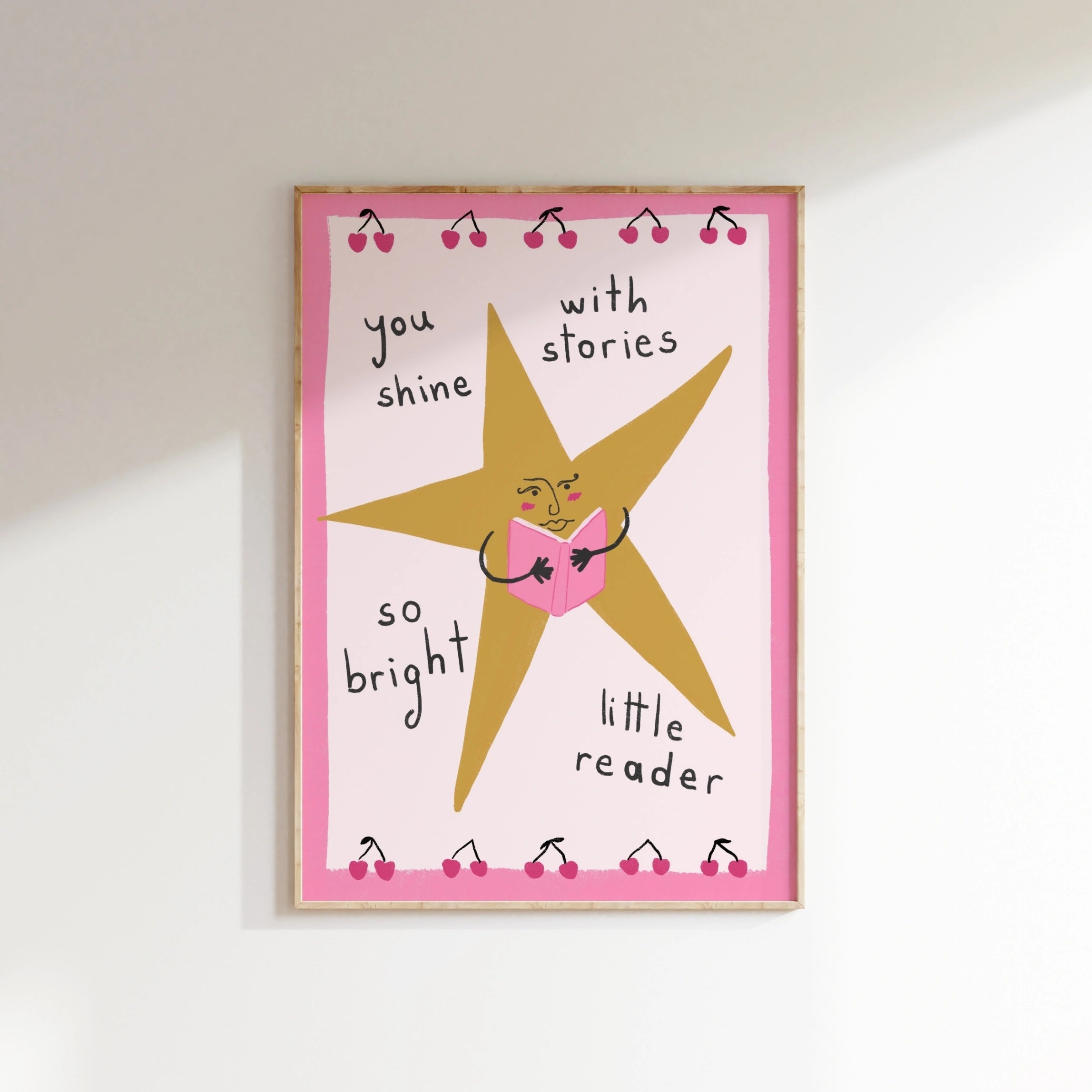 Little Reader Star – Graziosa stampa libresca