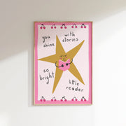 Little Reader Star – Bookish Wall Art