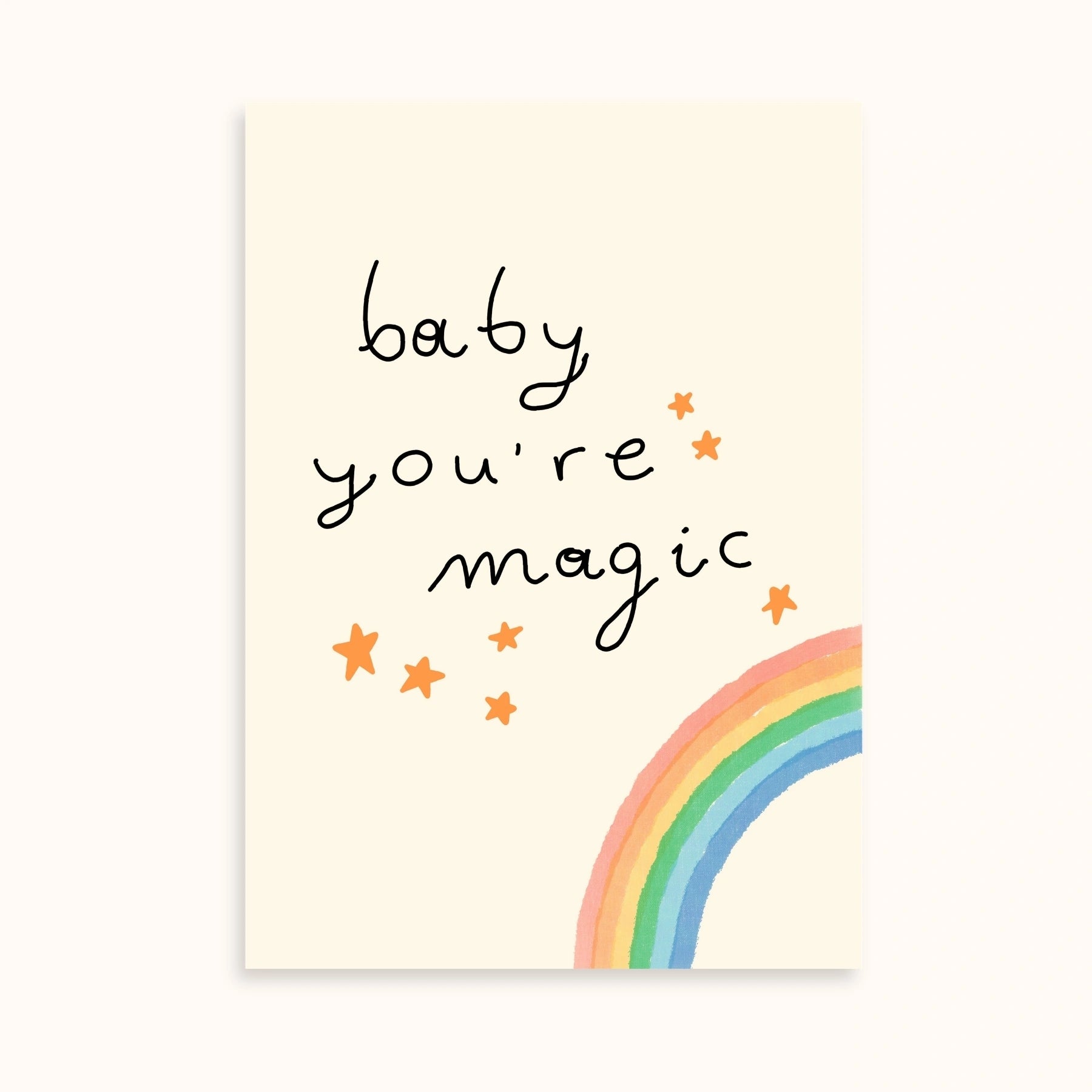 Goose and Rainbow Nursery Wall Art Set of 2