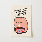 Coffee and Jesus – Christian Wall Art