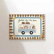Animal Bus with God - Nursery & Kids Wall Art