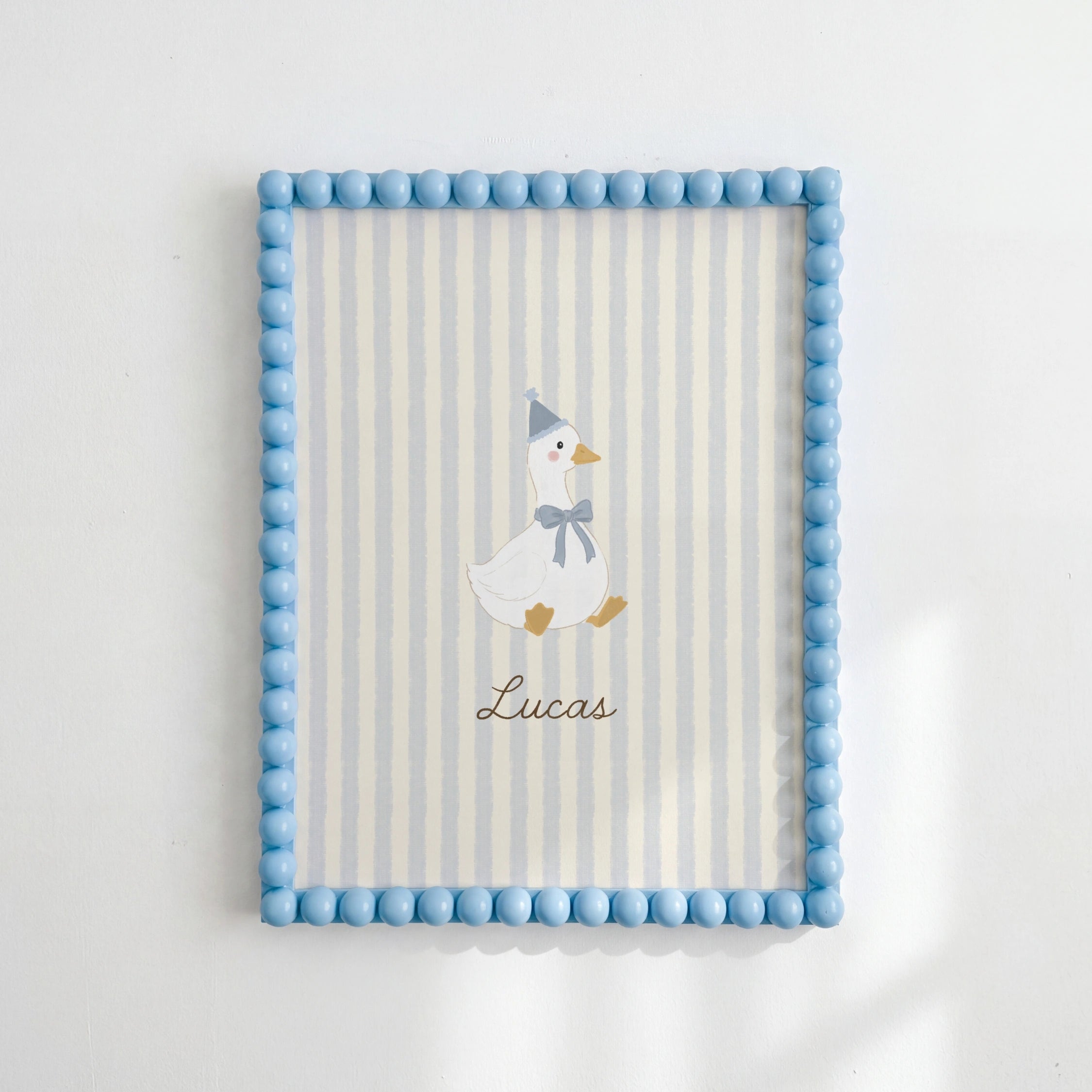 Personalized Nursery Name with Goose – Personalized wall art