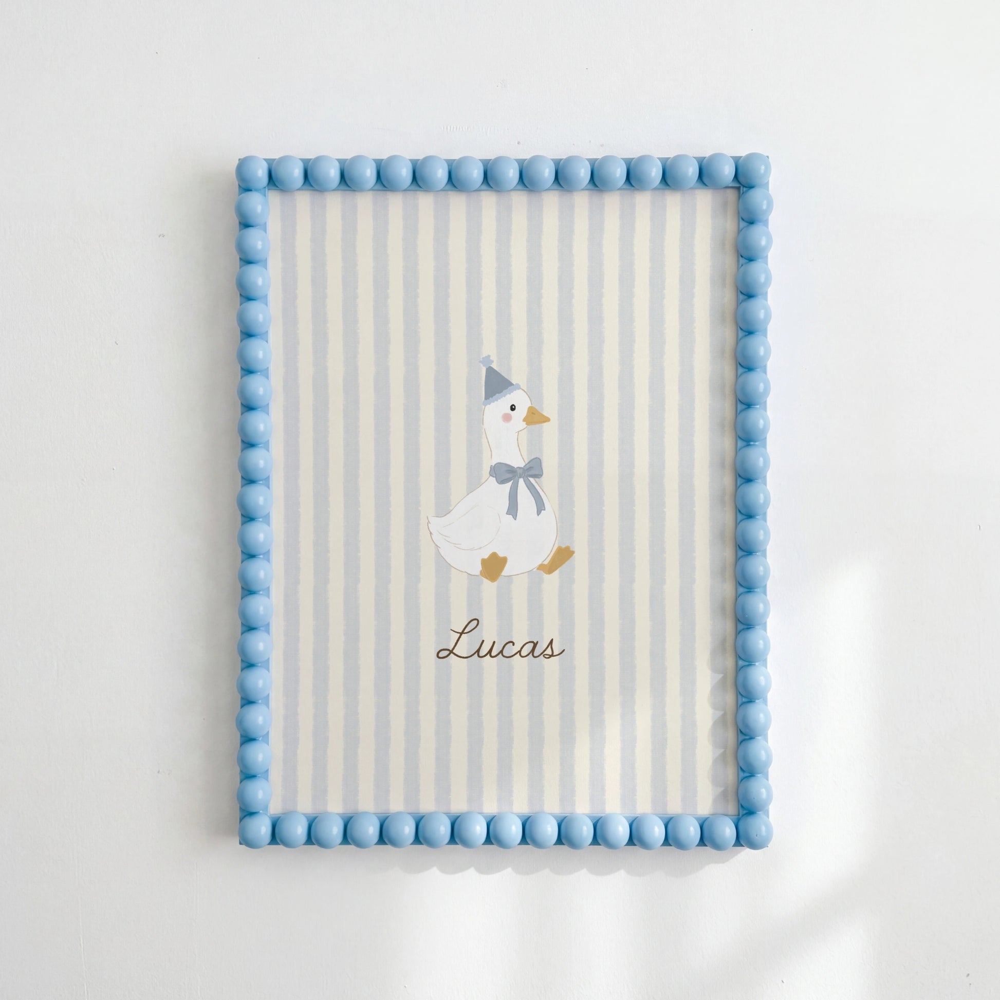 Personalized Nursery Name with Goose – Personalized wall art