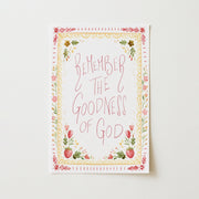 Remember the Goodness of God – Christian Wall Art