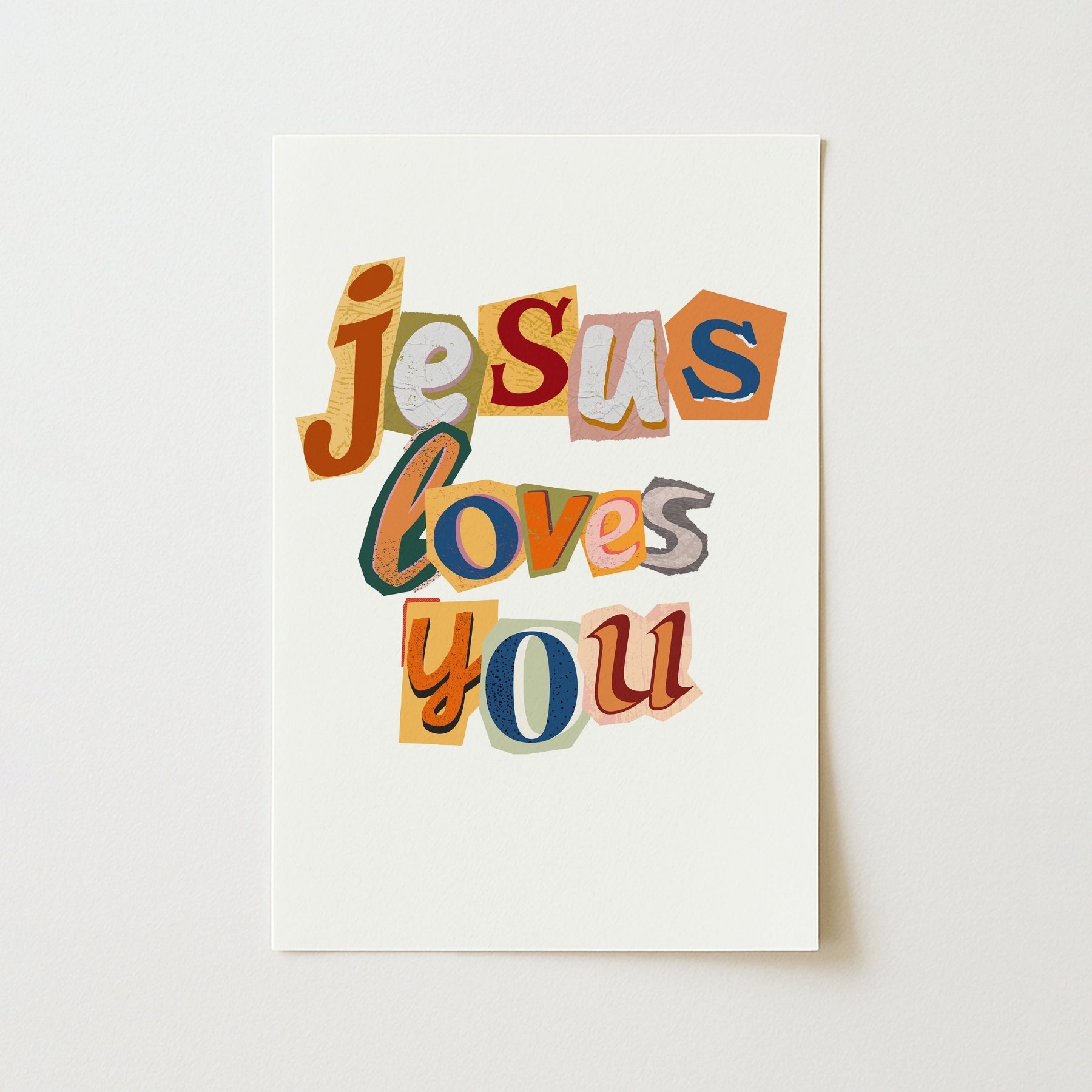 Colorful Bible Verse Decor, Christian Wall Decor