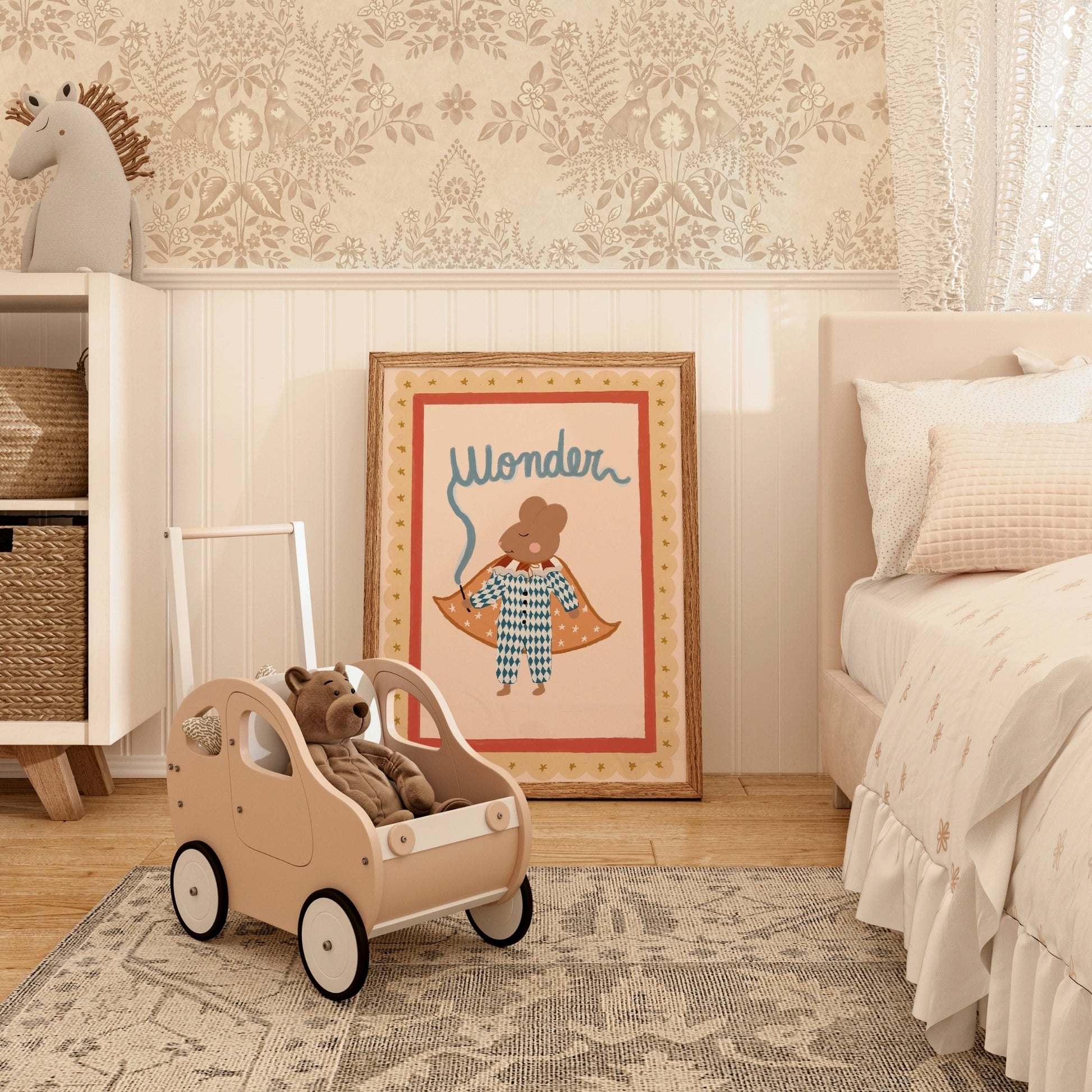 Wonder Mouse Nursery Print