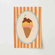 Ice Cream - Poster costiero