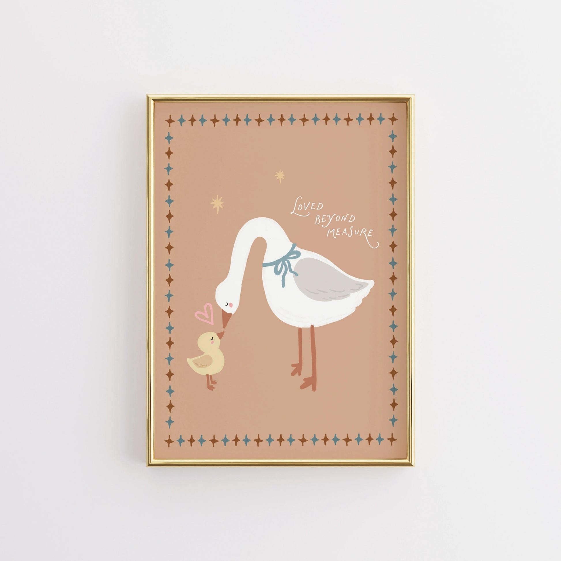 Baby Duck & Goose Illustration
