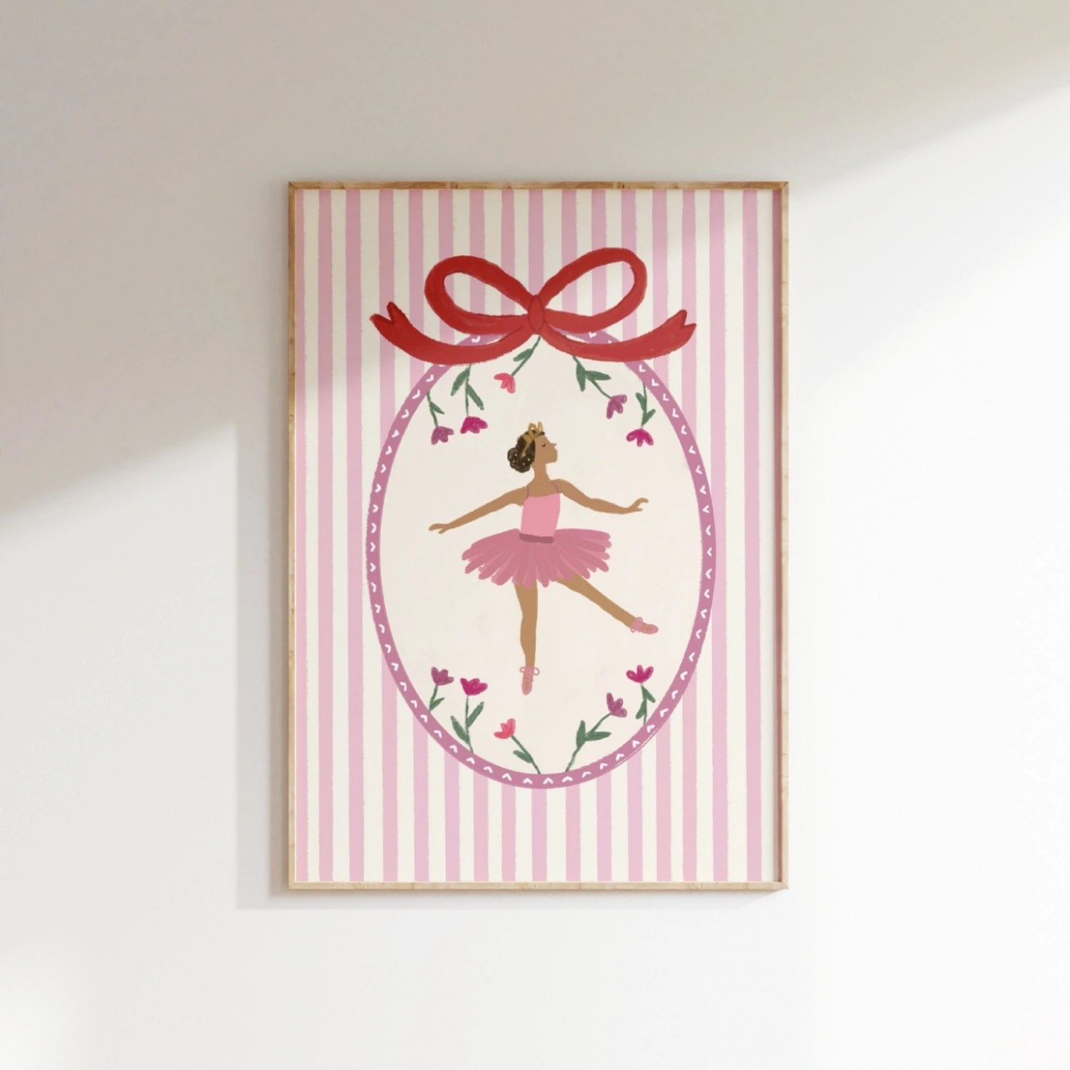 Vintage Ballet Print, Girls Room Decor