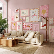Pink Nursery Wall Art Bundle – 180+ Printable Designs