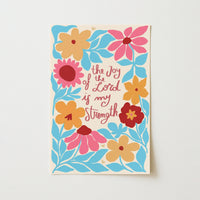 Colorful Faith Decor, Christian Wall Decor