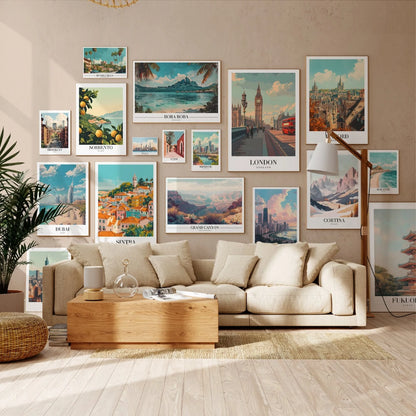 Retro Travel, over 250 prints