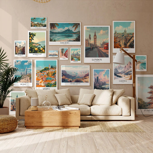 Retro Travel, over 250 prints