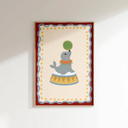 Circus Seal – Nursery & kids wall art