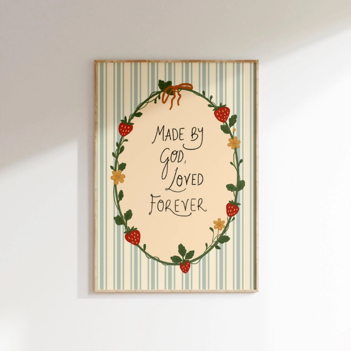 Faith Nursery Art, Christian Nursery Decor