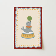 Circus Seal – Nursery & kids wall art